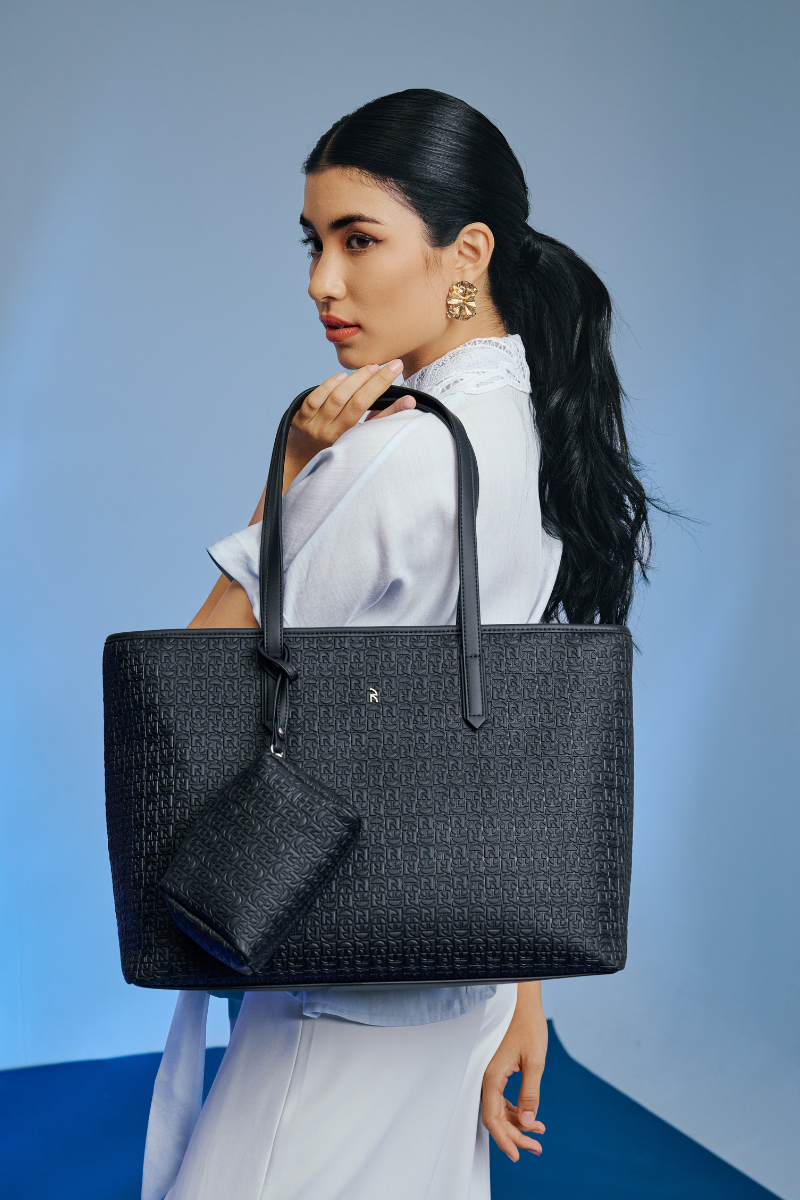 Jiro Tote Bag in Black
