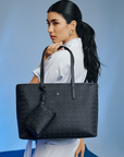 Jiro Tote Bag in Black