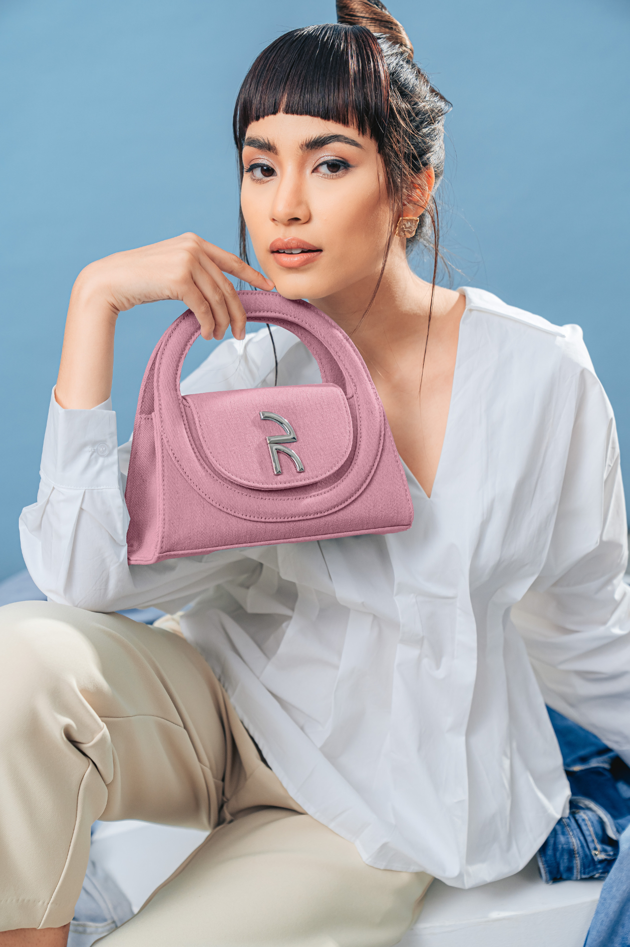 Denim Medium Solace in Bubblegum