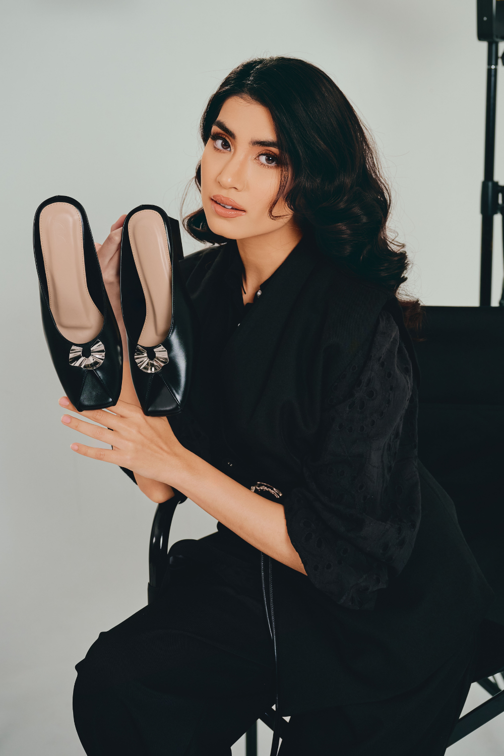 Linda Shoes in Black
