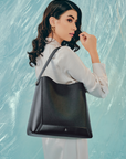 Dumma Hobo Bag in Black