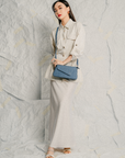 Leo Denim Bag in Blue Jeans