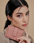Riri Small Wallet in Blush