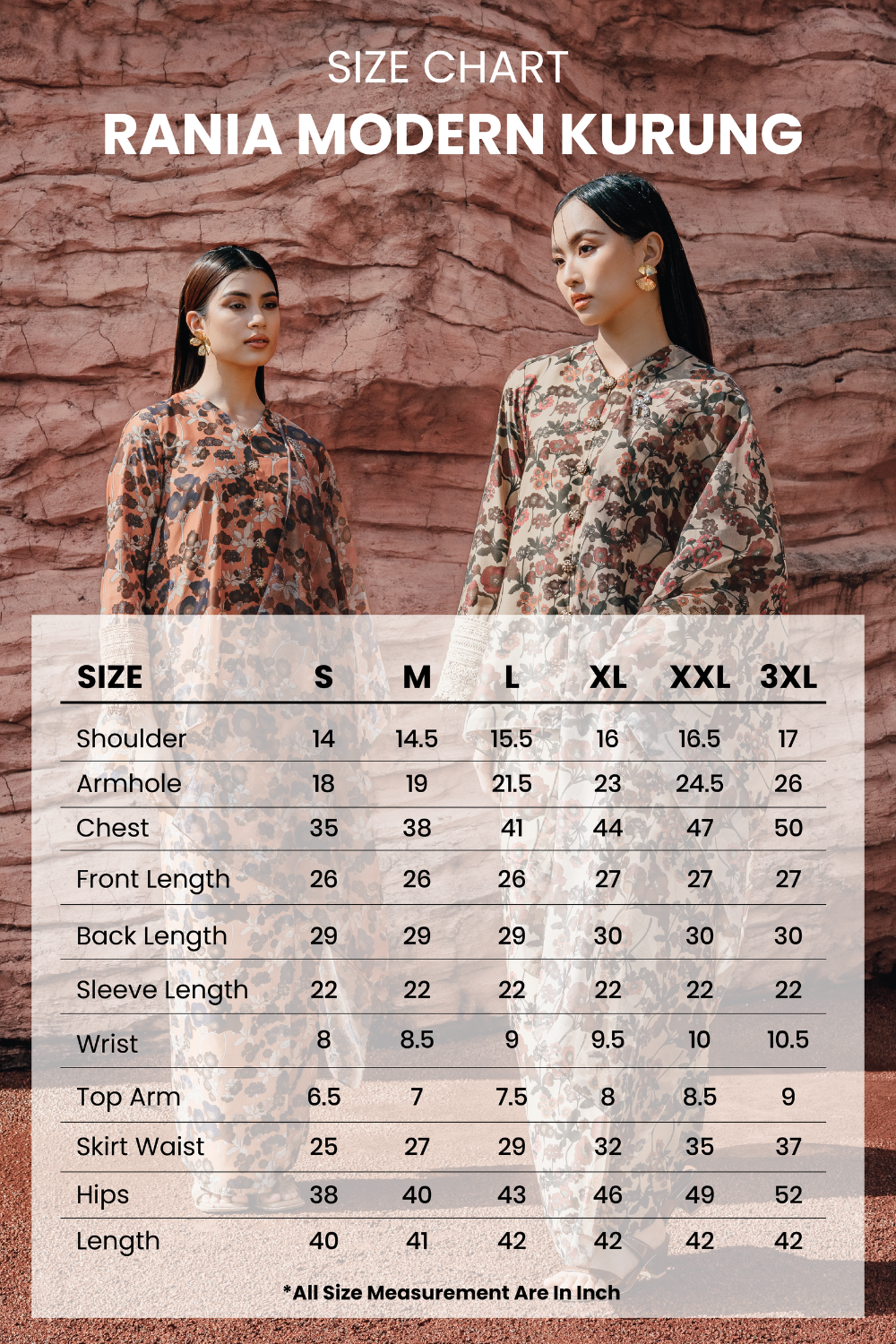 Rania Modern Kurung Summeraya 2026 in Beige