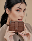 Riri Small Wallet in Brown