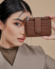 Riri Small Wallet in Brown