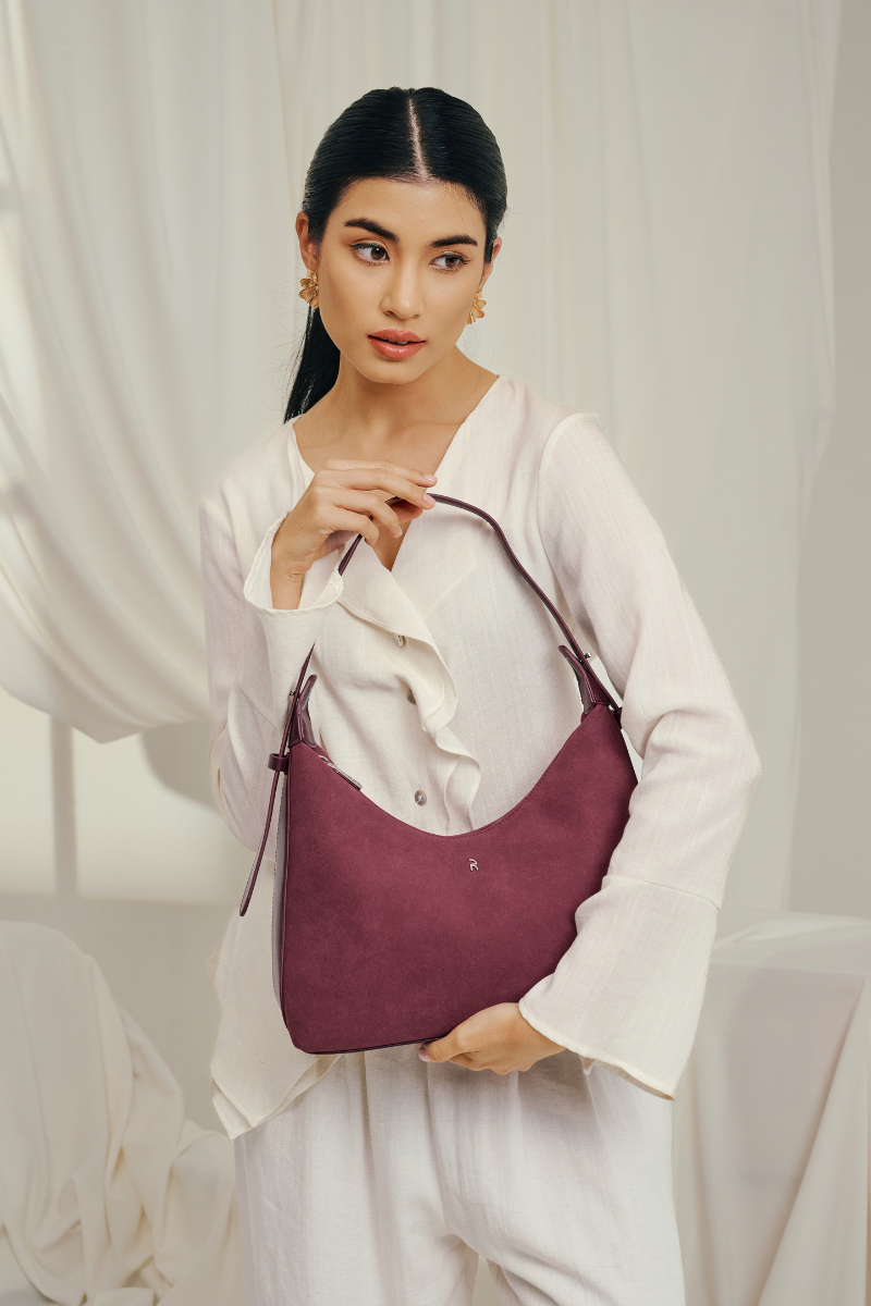Bitta Bag in Burgundy