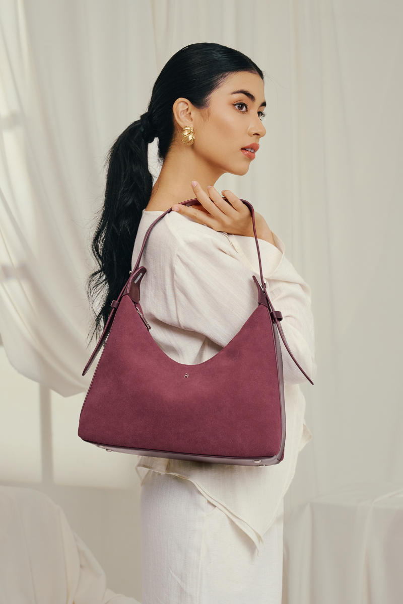 Bitta Bag in Burgundy