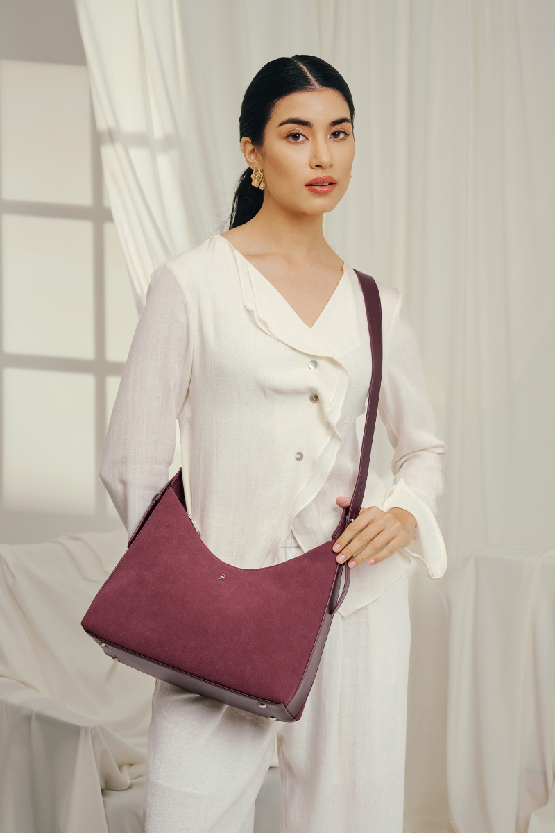 Bitta Bag in Burgundy