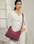Bitta Bag in Burgundy