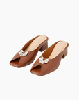 Linda Shoes in Cinnamon