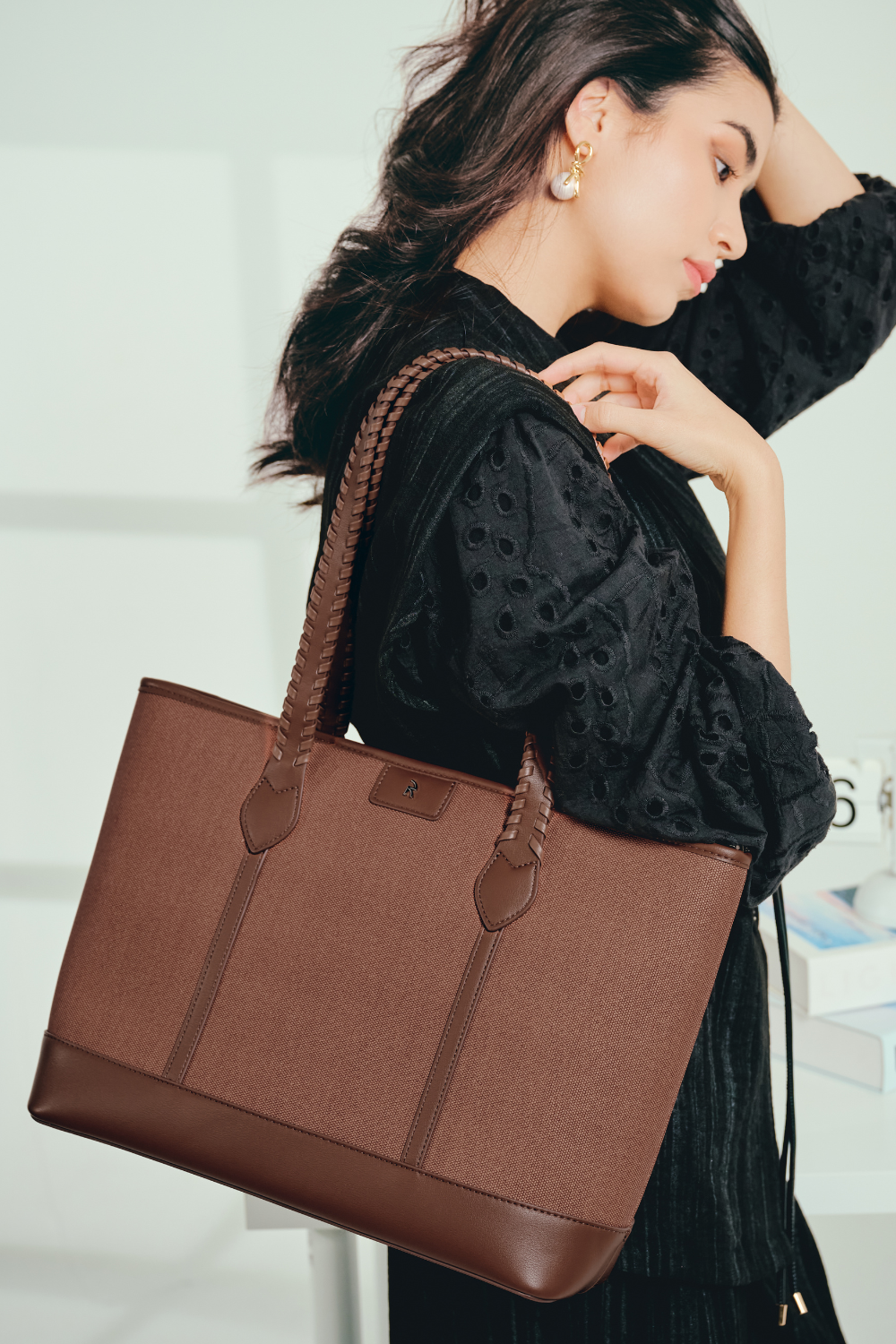 Nirina Tote Bag in Cinnamon