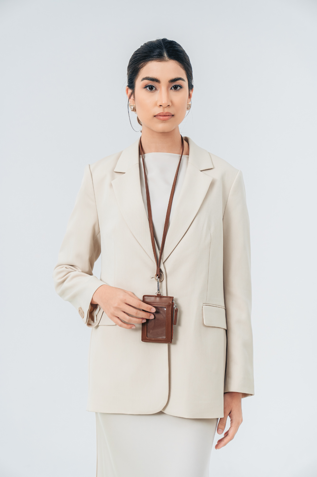 Signature Card Holder in Cinnamon