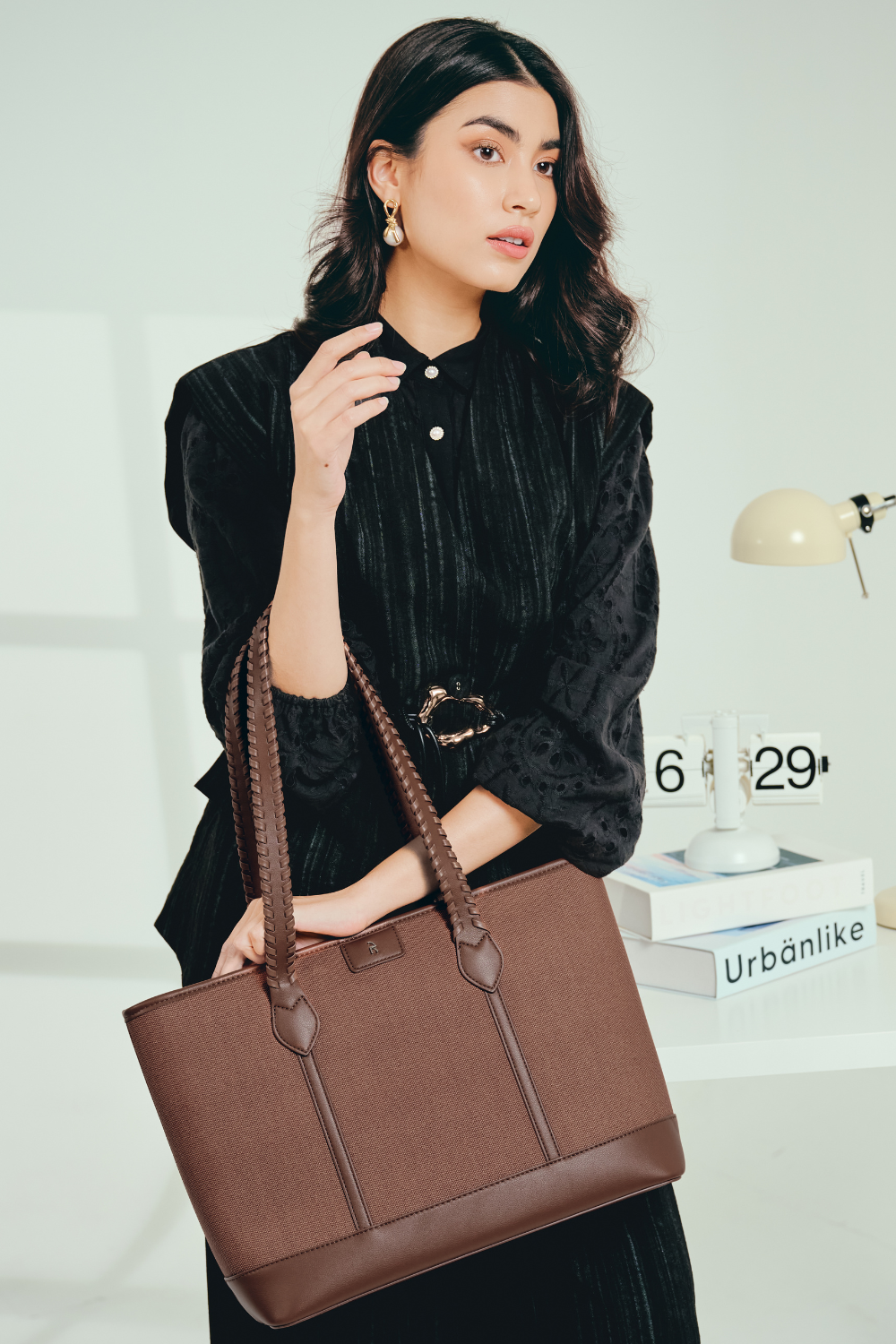 Nirina Tote Bag in Cinnamon
