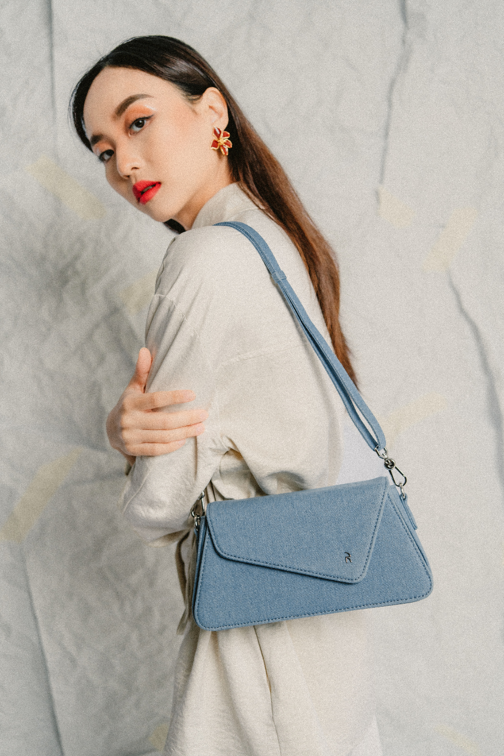 Leo Denim Bag in Classic