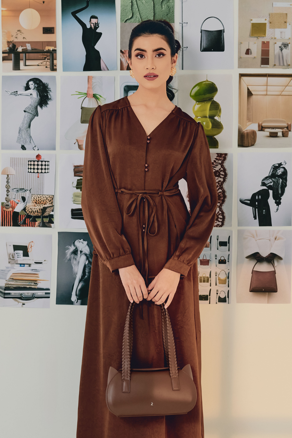 Rojji Bag in Coco Brown