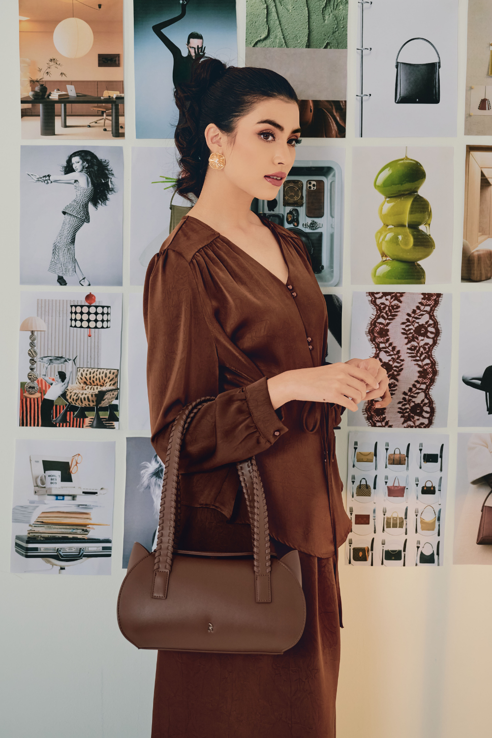 Rojji Bag in Coco Brown
