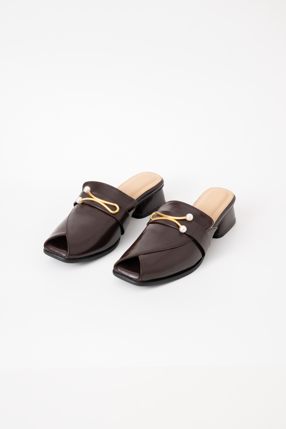Amelia Shoes in Coffee