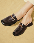 Amelia Shoes in Coffee