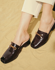 Amelia Shoes in Coffee
