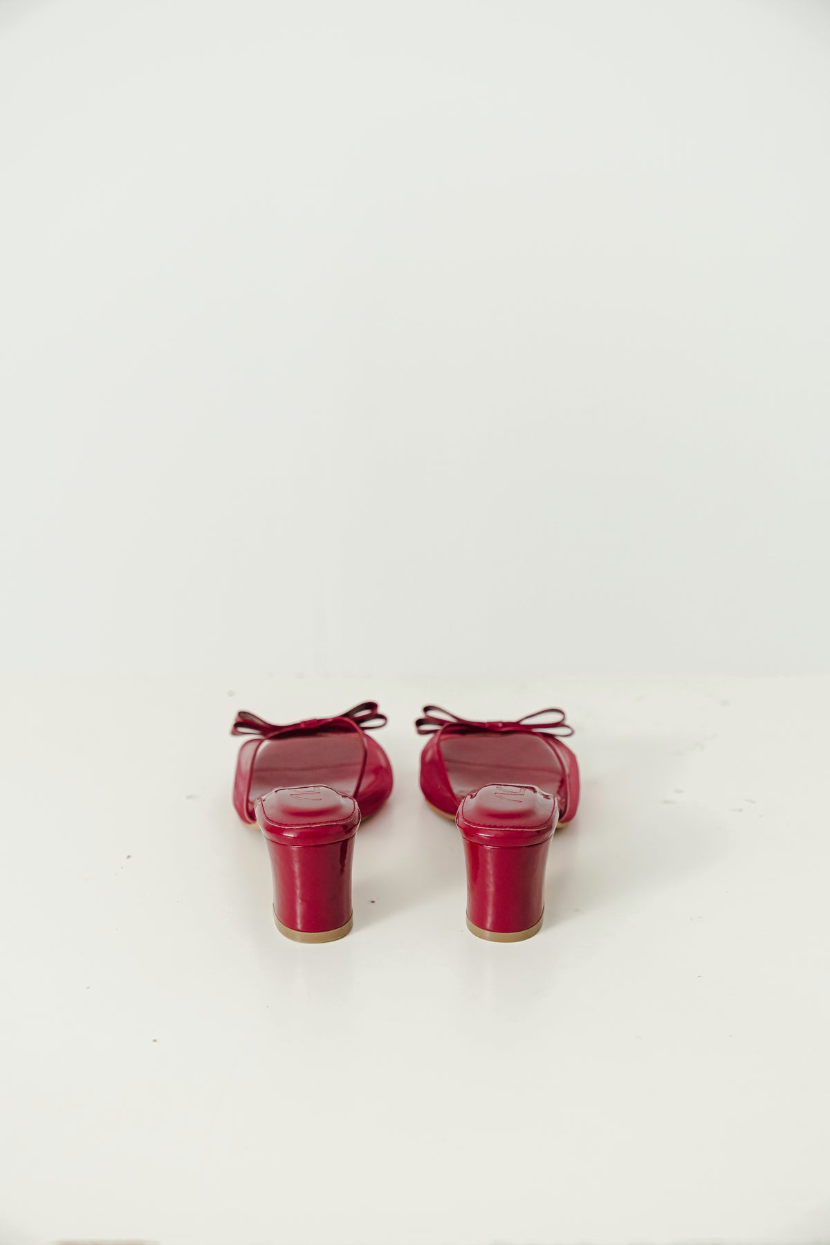 Clara Block Heels in Wine