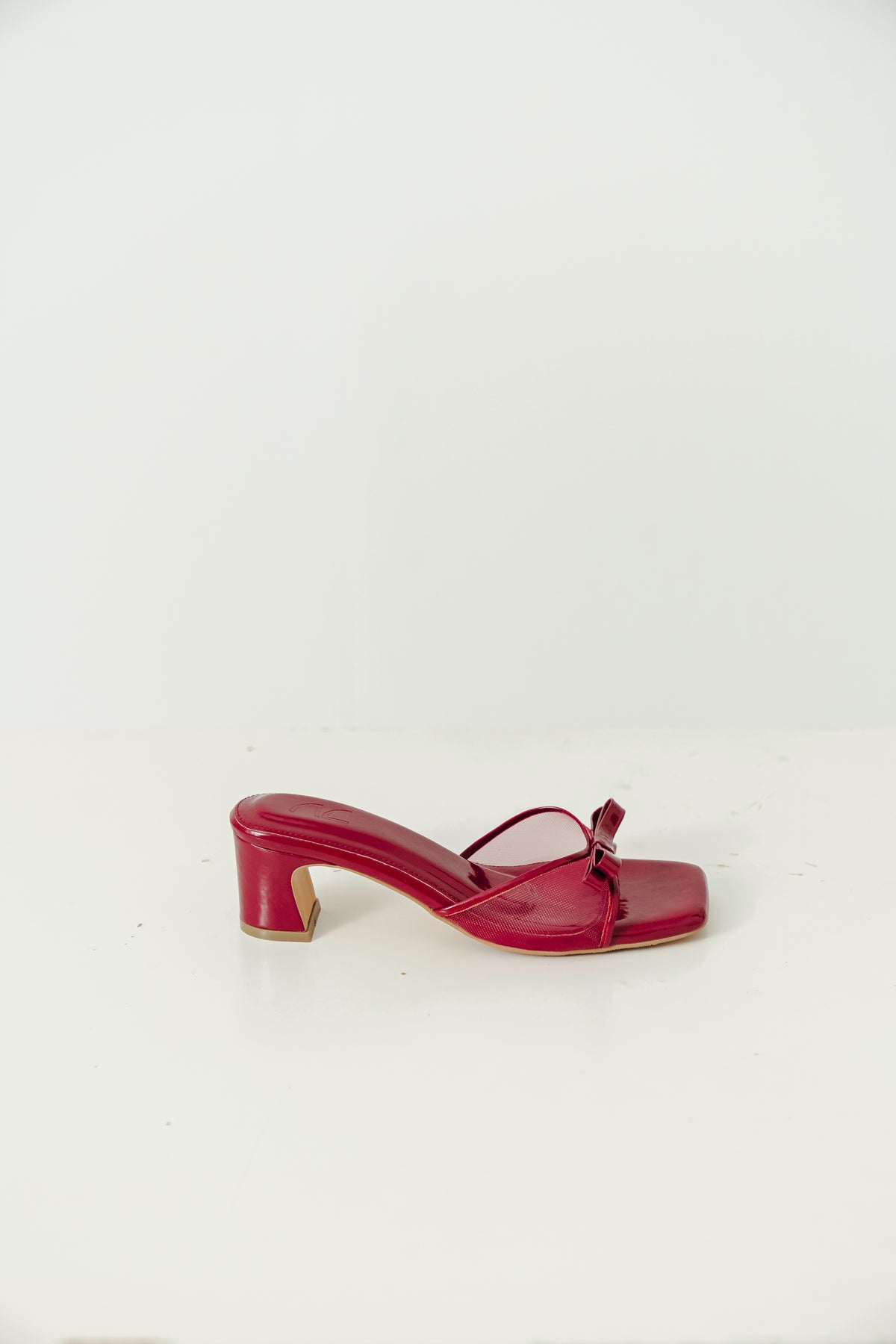 Clara Block Heels in Wine