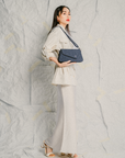 Leo Denim Bag in Dark Blue