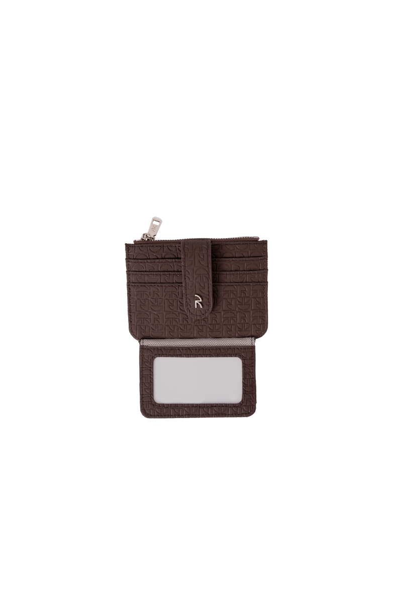Riri Small Wallet in Dark Brown