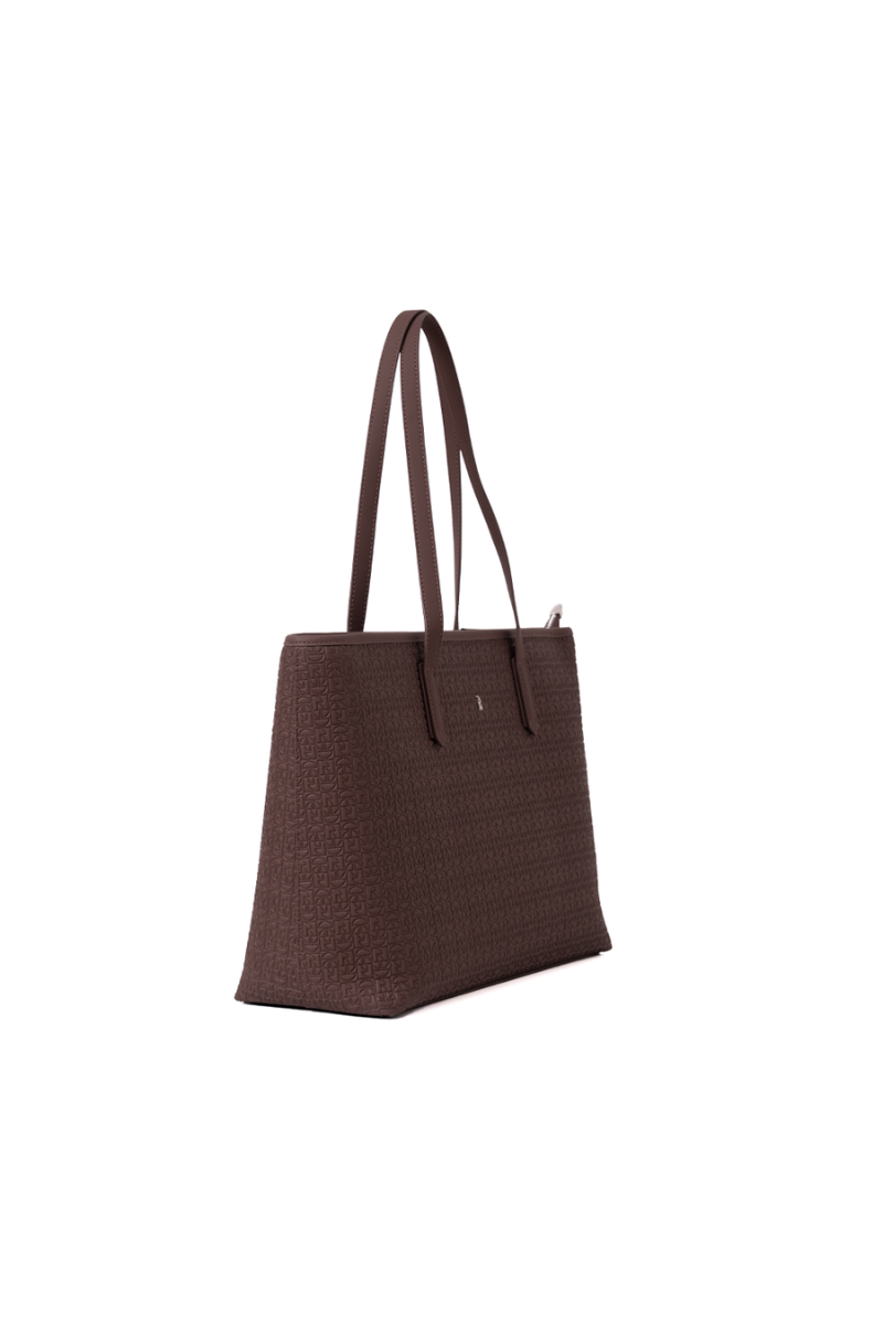 Jiro Tote Bag in Dark Brown