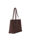 Jiro Tote Bag in Dark Brown