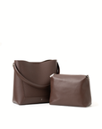 Dumma Hobo Bag in Dark Brown