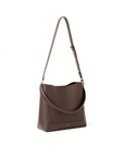 Dumma Hobo Bag in Dark Brown