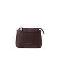 Norri detachable zip pouch in Dark Coco