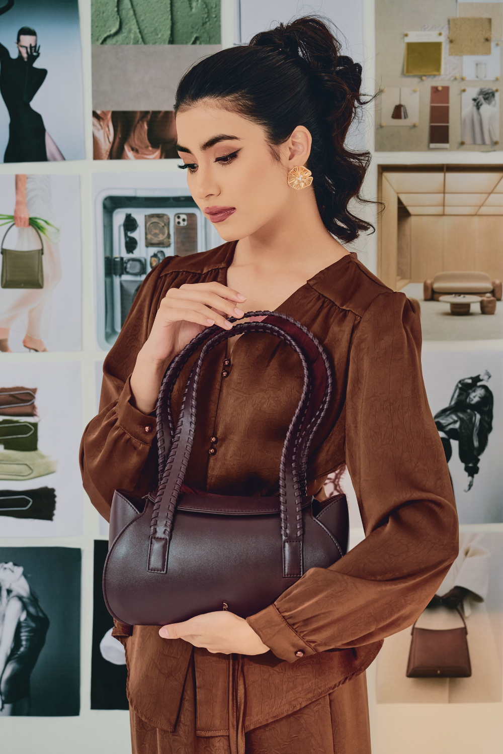 Rojji Bag in Dark Coffee