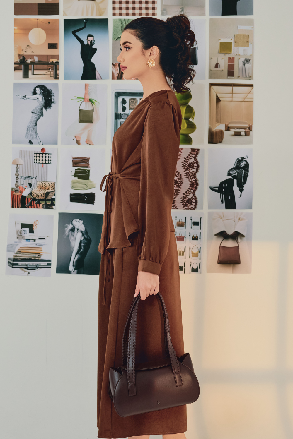 Rojji Bag in Dark Coffee