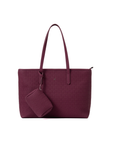 Jiro Tote Bag in Dark Maroon
