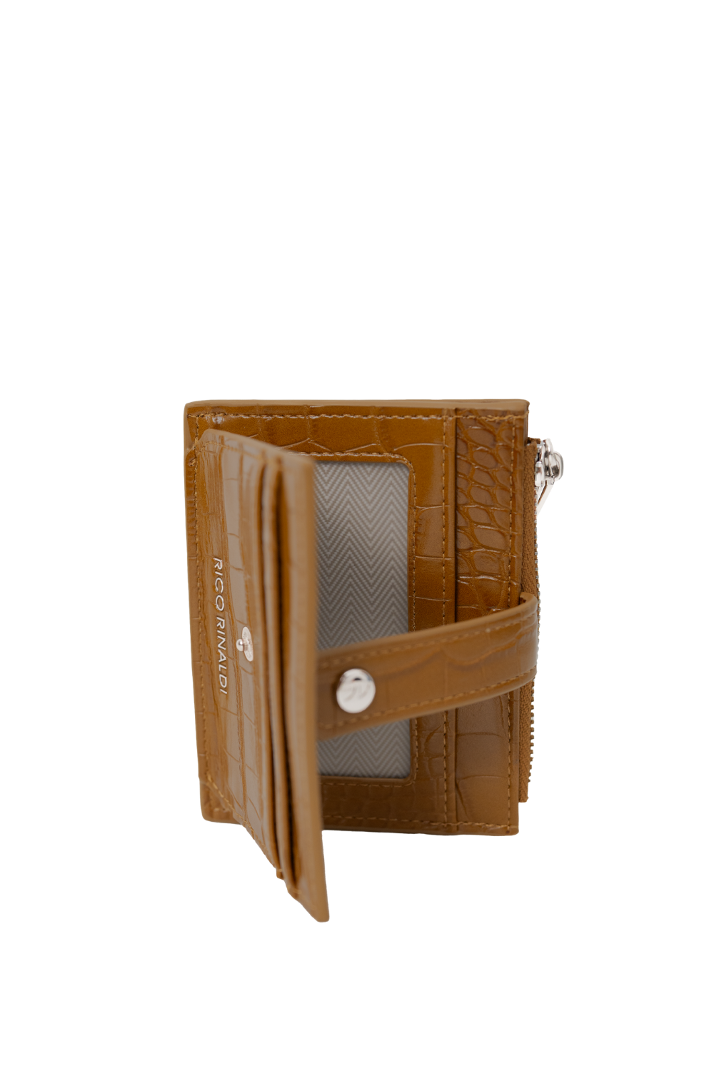 Teo Small Wallet in Dark Brown