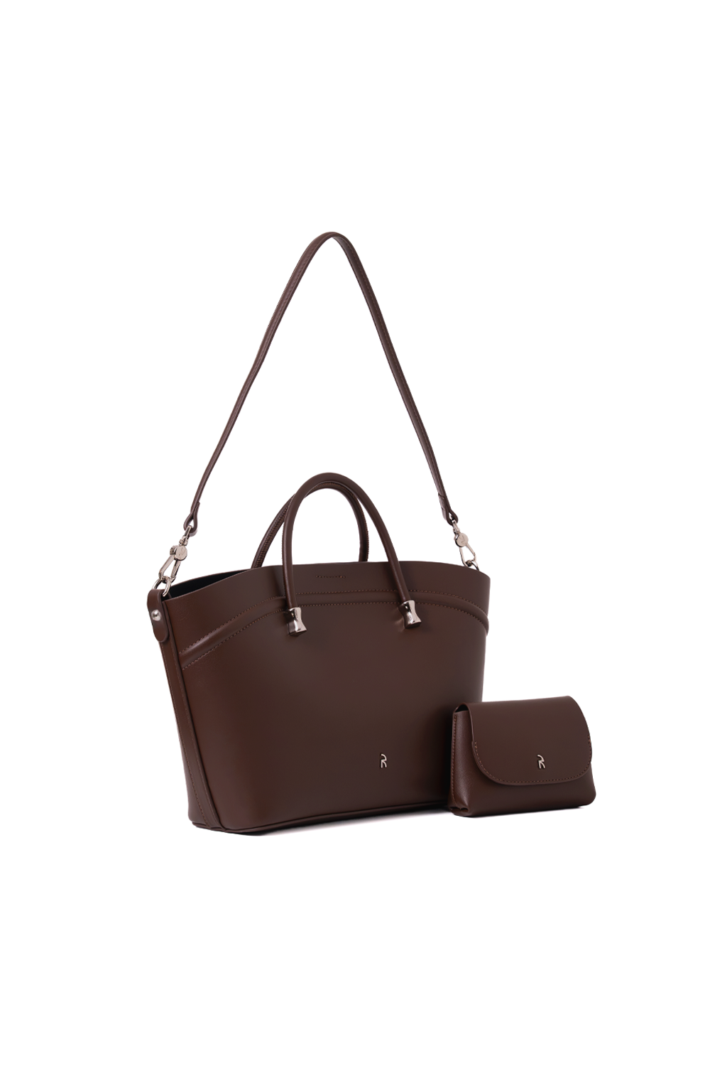 Tiju Bag in Dark Coco