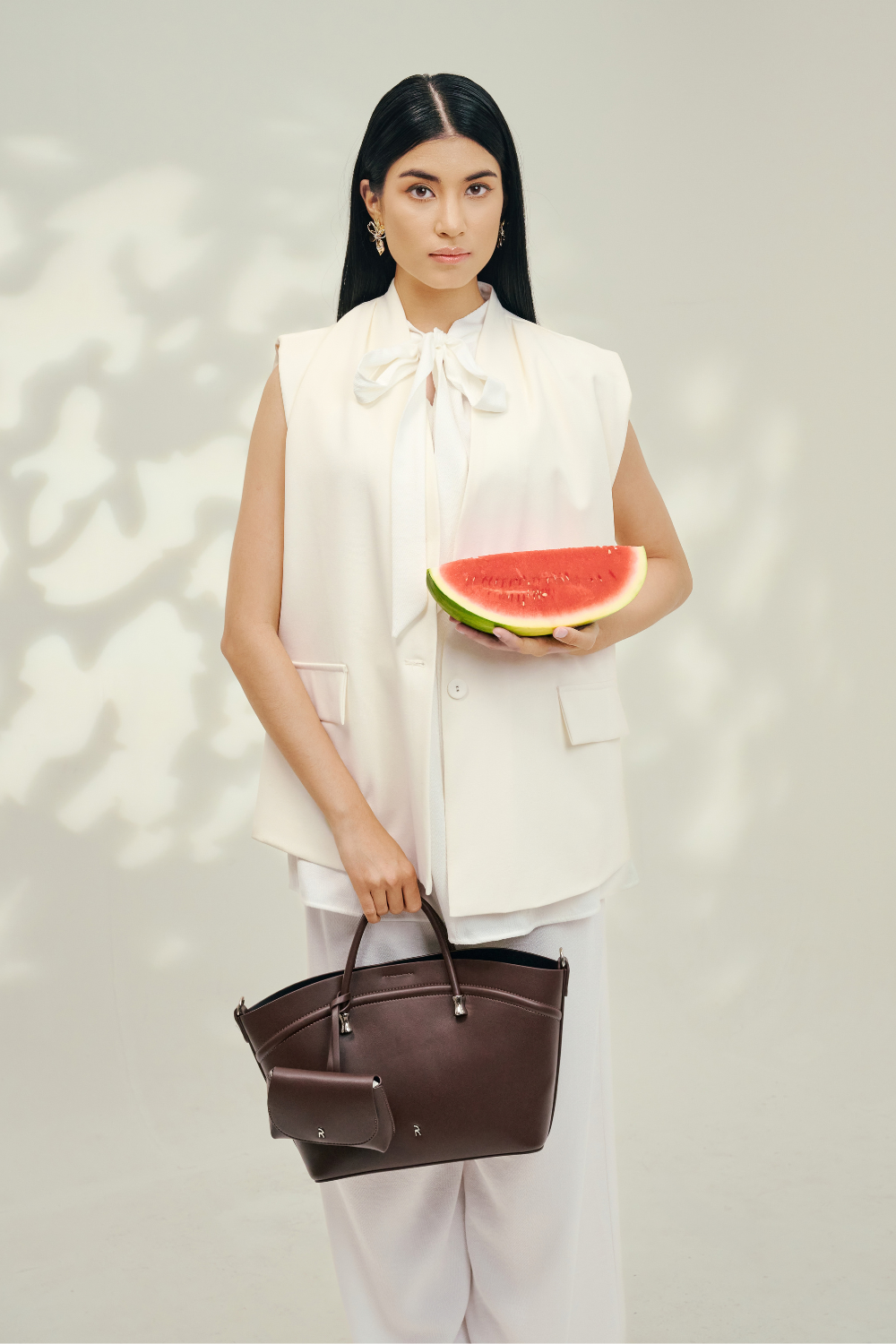 Tiju Bag in Dark Coco