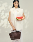 Tiju Bag in Dark Coco