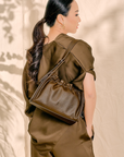 Olma Bag in Dark Olive