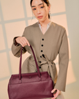 Melly Bag in Deep Maroon