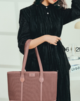 Nirina Tote Bag in Deep Blush