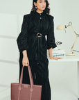 Nirina Tote Bag in Deep Blush