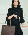 Nirina Tote Bag in Deep Olive