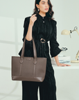 Nirina Tote Bag in Deep Olive