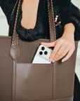 Nirina Tote Bag in Deep Olive