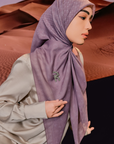 Amaya Scarve in Dusty Purple
