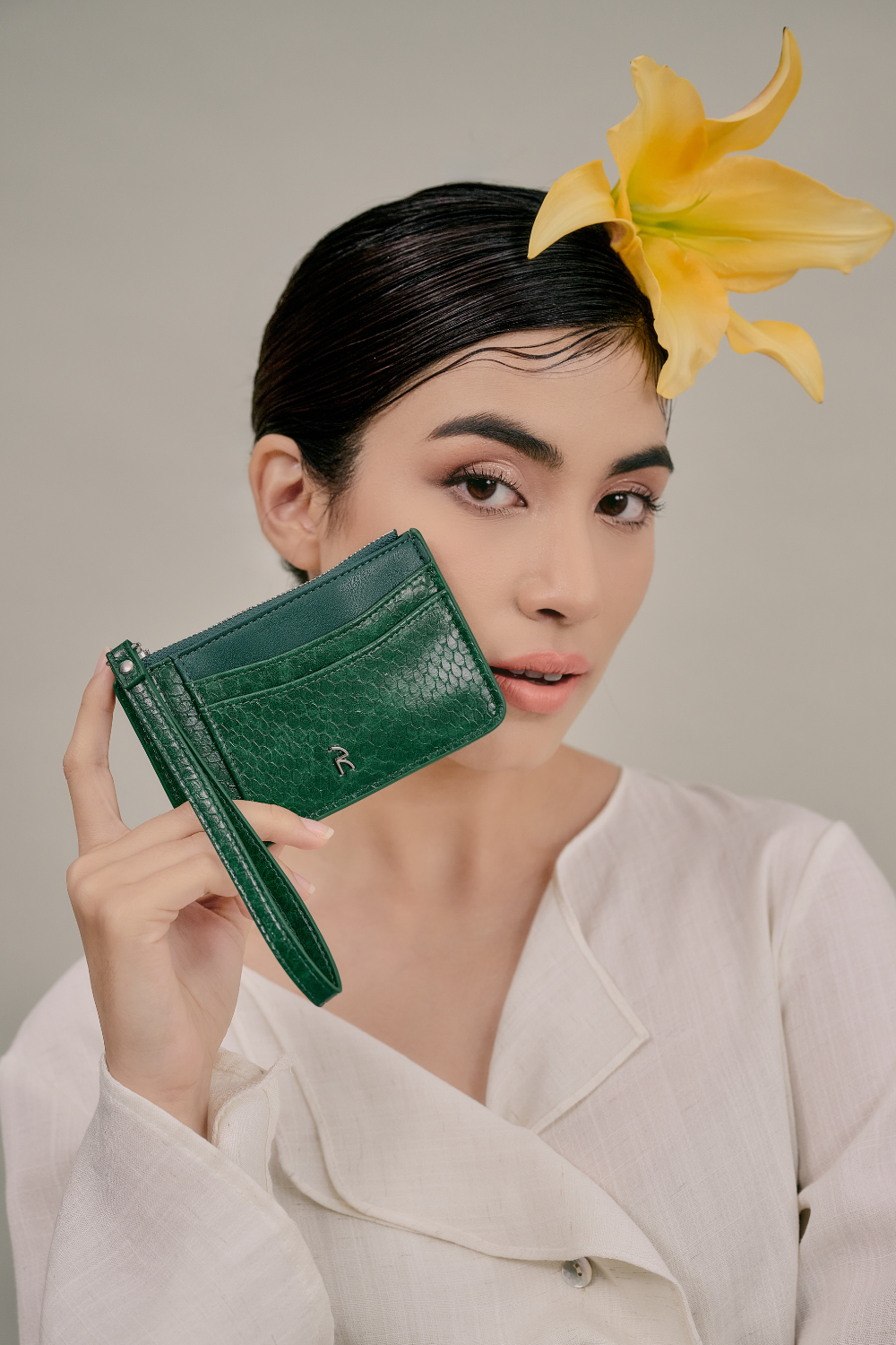 Jimoo Wallet in Emerald