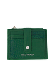 Teo Small Wallet in Emerald Green